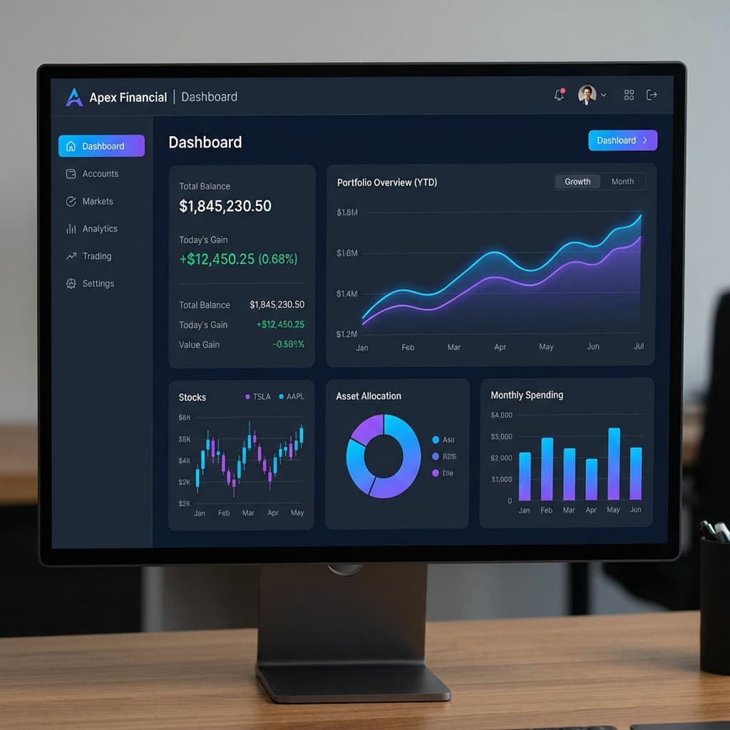 Building a Secure AI-Powered Financial Analysis Dashboard in 2.5 Weeks